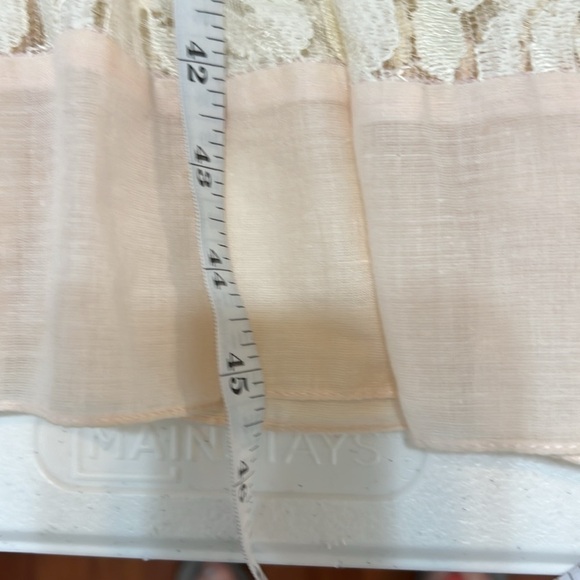 Vintage Jessica McClintock Drop Waist Dress Cottagecore Prairie Lace Pink Sz S - Picture 12 of 14